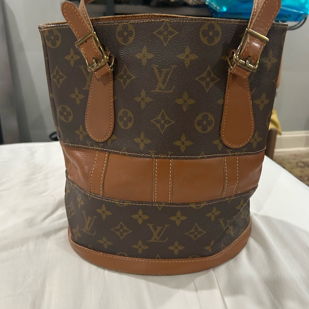 Louis Vuitton Brown Monogram Bucket Bag